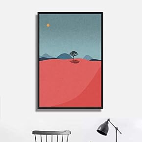 Framed Canvas Wall Art for Living Room, Bedroom Natural Scenery Canvas Prints for Modern Home Decoration Ready to Hang - 16"x24" inches