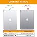 Supveco Case Compatible for iPad Air 3 2019/iPad Pro 10.5 2017 with Pencil Holder, Premium Folio Stand Case, Soft TPU Back Smart Cover with Auto Sleep/Wake for Apple iPad Air 3rd Generation (Blue)