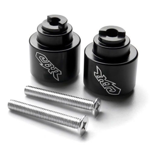 Motorcycle Parts Racing CNC Aluminum Rear Caps Plugs Handlebar Protector Grips Bar Ends Weights Slider 7/8