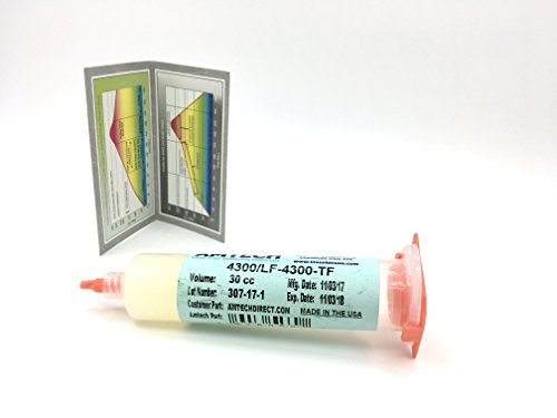 AMTECH 4300/LF-4300-TF - 30cc - Universal Water Washable Solder Flux - 16050