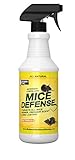 All Natural Rodent Repellent Spray -Indoor And Outdoor Humane Pest Control Solution For Mice And Rats, Safe For Children AndPets, Chemical-Free Mouse Deterrent Spray With Fresh Scent (128oz)