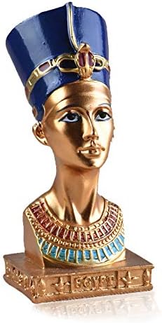Amazon Com Ancient Egyptian Queen Nefertiti Statue Small Head And Bust Resin Statue Figurine Sculpture Home Decor Crafts 4 5 Tall Kitchen Dining ancient egyptian queen nefertiti statue small head and bust resin statue figurine sculpture home decor crafts 4 5 tall