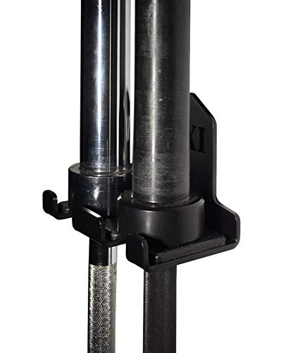 Barbell Rack Alvade Barbell Storage Rack Wall Mount, Heavy Duty