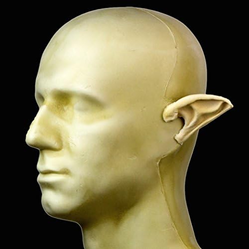 Rubber Wear Foam Latex Prosthetic - Large Pointed Ears FRW-030 - Makeup Theater FX