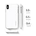 Spigen Thin Fit Designed for Apple iPhone Xs Case (2018) / Designed for Apple iPhone X Case (2017) - White