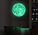 Marsway Creative 30cm Glow in The Dark Moon Night Luminous Stickers Removable Adhesive Wall Decal