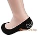 WW SPORTOWN Mocofo Women's 3 Pair Ultra Low Cut No Show Socks Hidden Flat Boat Line Non Slip