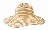 San Diego Hat Company Women's Large Brim Hat O/S Beige
