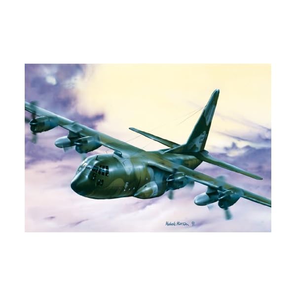 Italeri 510000015-1:72 C-130 E/H Hercules, White – Bild 3