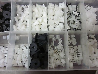 350pc AUTOMOTIVE GM LOCKING TRIM NUT CLIP RETAINER PANEL BODY ASSORTMENT PLN-350