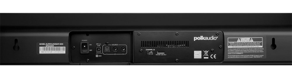 polk audio surroundbar 3000 bluetooth