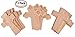 Creative Hobbies 5.5 Inch Unfinished Wooden Crosses, Pack of 12, Ready to Decorate, 3-D Raised Designs