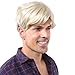 Blonde Short Wigs for Men Halloween Wig Trump Wig Man Male Blonde Wig
