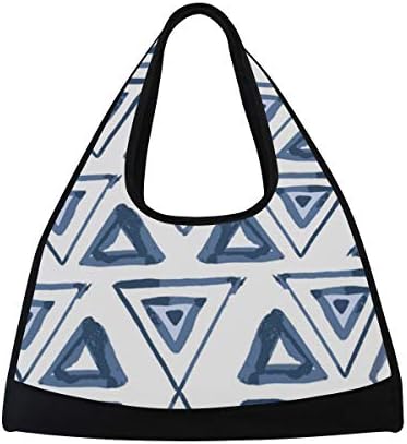 大容量 ダッフルバッグ 旅行バッグ トートバッグ スポーツ スポーツバッグ ボストンバッグ レディース 幾何柄 文房具 オフィス用品 家電 カメラ 旅行用品 アウトドア 折りたたみ式 旅行 メンズ シューズ収納 手提げ 民族シームレス 幾何柄 男女兼用 B0851kghm3 新作