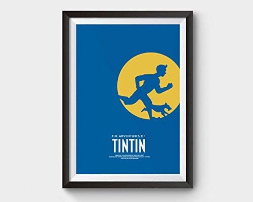 MugKD LLC The Adventures of Tintin Movie Poster Gifts for Men Woman [No Framed] Poster Home Art Wall Posters (16x24)