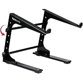 Gator Frameworks Portable Desktop Laptop/DJ Controller Stand with Fixed Height, (GFWLAPTOP1000)