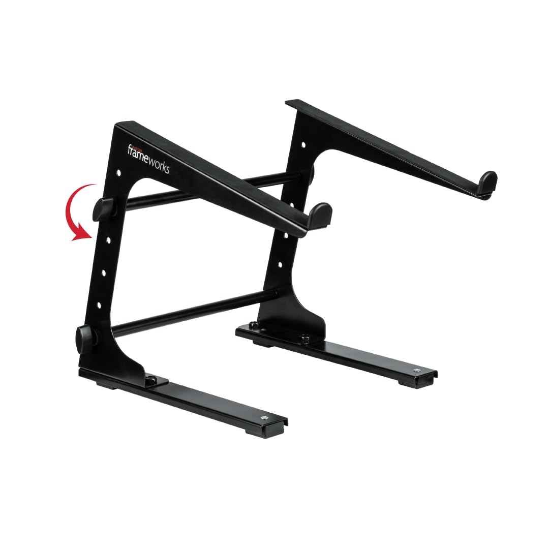 Gator Frameworks Portable Desktop Laptop/DJ Controller Stand with Fixed Height (GFWLAPTOP1000)