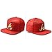 LEEYA NYU12 The New Crocodile Baseball caps A Flat-Brimmed hat Hip-hop hat (Red)