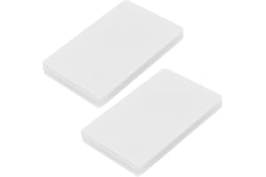 KHBUAB 400pcs Waterproof Thermal Laminating Film 3 Inch 67x97mm 5.5mil Plastic Laminating Sheets