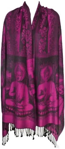 Buddha Meditation Prayer Shawl Yoga Wrap Cover