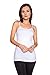 Free to Live 3 Pack Women's Seamless Basic Camis (Black, White, Beige)