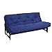 Mozaic Futon Mattress, Full, Blue