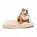 BRINDLE Waterproof Memory Foam Pet Bed - Removable and Washable Cover - 4 Inch Orthopedic Dog and Cat Bed - Fits Most Crates