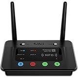 1Mii B03 Long Range Bluetooth 4.2 Transmitter Receiver 230FT Bluetooth Audio Adapter Bluetooth Transmitter, aptX Low Latency & aptX HD, Optical RCA AUX 3.5mm for TV PC Headphone/Speaker
