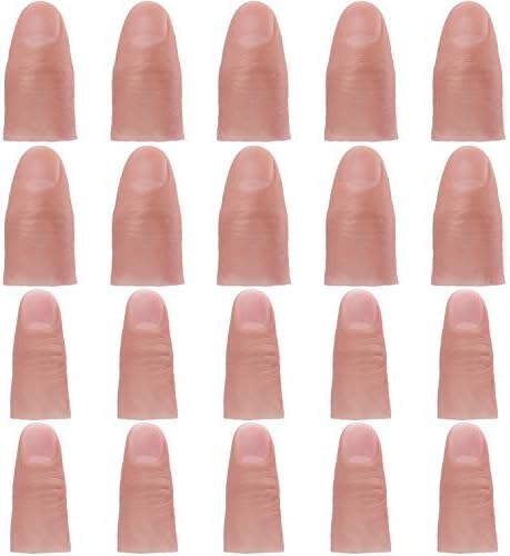 Amazon Com Ancirs 20 Pcs Finger Magic Trick 2 Sizes Fake Soft Thumb Cover Prank Toy Tool For Making Objects Appear Disappear Plastic Toys Games Amazon Com Ancirs 20 Pcs Finger Magic Trick 2 Sizes Fake Soft Thumb Cover Prank Toy Tool For Making Objects Appear Disappear Plastic Toys Games