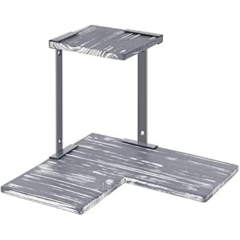 Amazon.com: SONGMICS 2-Tier Corner Wall Shelf, Wall