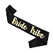 Team Bride Tribe sash/Bridesmaid sash Set(9 Pcs),for Maid of Honor,Bridal Shower and Hen Party Decorations,Bachelorette Party,Wedding,Favors,Accessories Supplies,to be Bride,Girls' Night Out!