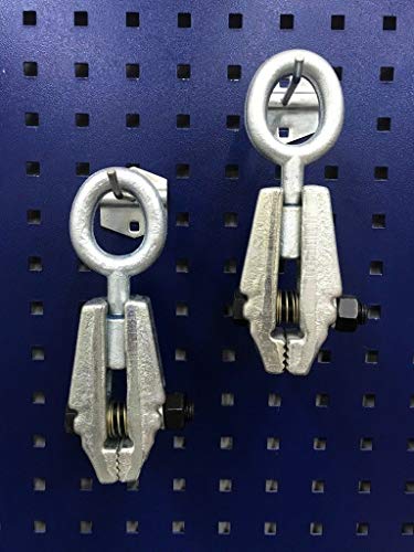 2 X Jr. Clamp Style 5 Ton Auto Body Frame Machine Repair Pulling Clamp