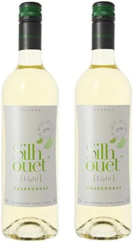 Pierre Chavin Silhouet Light Non-Alcoholic White Wine 750ml (2 Bottles)