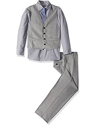 Kenneth Cole - Conjunto de chaleco de 4 piezas para niño