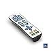 Water Resistant Universal TV Remote - EasyClean PC100 | Smart, Learning Remote, Large Button, Television + Cable Box Remote. Easy to Clean, Waterproof.