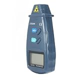 uxcell RPM Tachometer Photo Non Contact Rotation Meter - 2.5 to 99999 Photoelectric DT-2234A