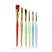 22 Pcs/Set Foam Paint Sponges Brushes Roller Brayer Art Craft Graffiti Paintbrushes Set for Kids by Crqes