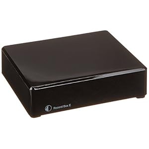 Pro-Ject Record Box E Stadion Fono, MM/MC, zwart