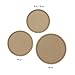 Royal 8/12 Ounce Kraft Vented Paper Food Container Lids, Package of 25