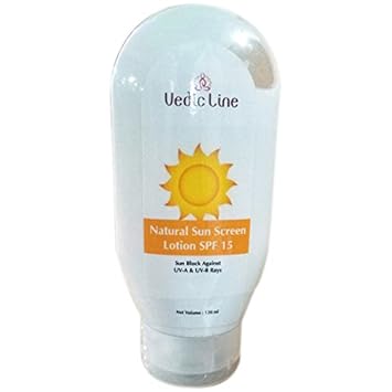 Vedicline Spf 15 Natural Sun Screen Lotion, 120ml
