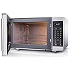 Sharp-YC-MG51U-S-25L-900-W-Digital-Touch-Control-Microwave-with-1000-W-Grill-25-Litre-Capacity-11-Power-Levels-and-8-Cooking-Programmes--Silver SHARP YC-MG252AU-S 900W Digital Touch Control Microwave with 25 L Capacity, 1000W Grill & Defrost Function – Silver (pre…
