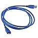 PK Power USB 3.0 Cable Lead Cord for Transcend TS500GSJ25M3 TS1TSJ25M3 TS750GSJ25M3 Transcend Storejet 25M3 500 GB 1TB 750G Portable External Hard Drive
