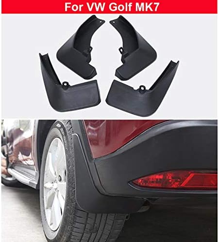 New 4Pcs black Car Kit Mud Flap Mudguard Splash Guards Fender Mudflaps For Golf MK7 2013 2014 2015 2016 2017 2018 2019 2020
