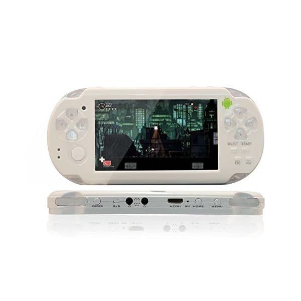 Cheap 4.3 Inch Android 4.0 Resistance Screen Handheld Game Console Support Wifi Hdmi with Dual Camera Ram 512mb Rom 4gb Game Player
