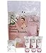 SheCotton Premium Cotton Rounds for Face, Lint-Free Turkish Cotton Pads, Makeup-Nail Polish Remover, (3 Pack 350 Count with Extra Travel Pack)