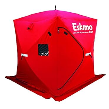 Eskimo Quickfish 69143 Quickfish 3 Pop-Up Portable Ice Shelter, 3 Person