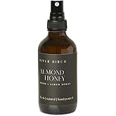 River Birch Almond Honey Scented Linen and Room Spray | Home Fragrance | 4 oz Glass Amber Bottle | Luxury Signature Scent | Handmade in Texas