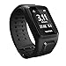 TomTom Spark Cardio + Music + Headphones, GPS Fitness Watch + Heart Rate Monitor + 3GB Music Storage + Bluetooth Headphones (Small, Black)