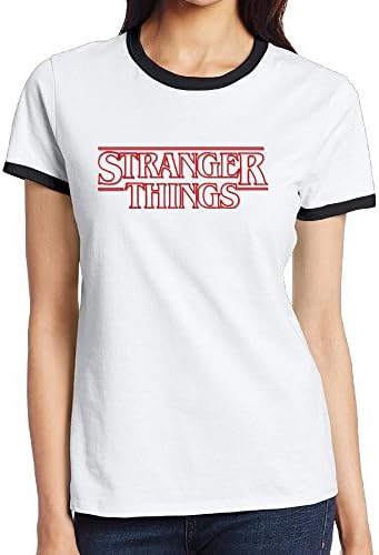 CUPP Stranger Things LOGO T Shirts For Women's Black