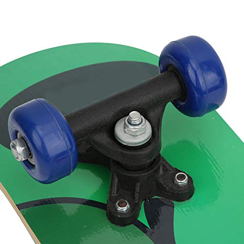 Alomejor Skateboard Complete Beginner 4 Wheels Maple Wood Wood